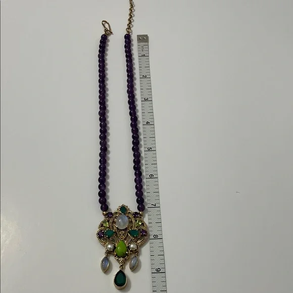 Nicky Butler “Raj Collection” Beaded Necklace - Picture 9 of 12